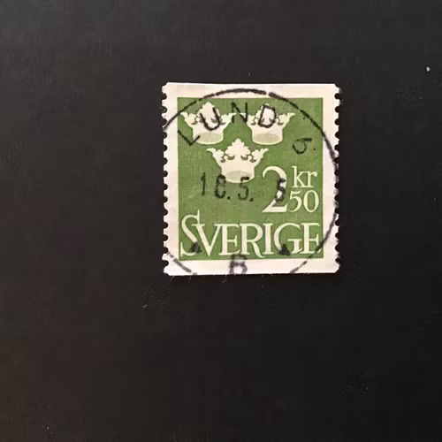 FACIT NR 313 LYXSTÄMPLAT LUND 6