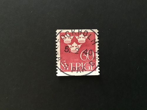 FACIT NR 286 praktstämplat STOCKHOLM 1*PAK*