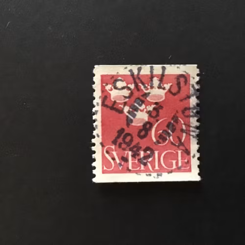 FACIT NR 286 PRAKTSTÄMPLAT ESKILSTUNA