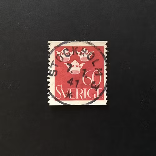 FACIT NR 286 LYXSTÄMPLAT STOCKHOLM 3