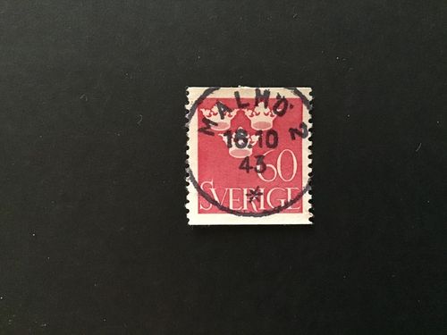 FACIT NR 286 LYXSTÄMPLAT MALMÖ 2