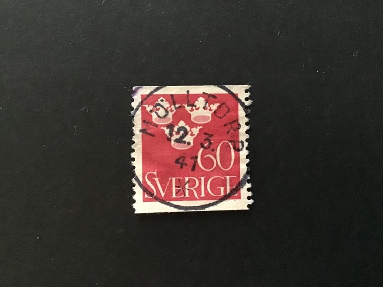 FACIT NR 286 LYXSTÄMPLAT MÖLLTORP