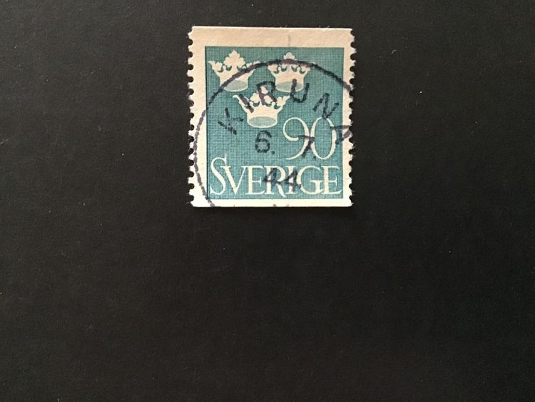 FACIT NR 293 PRAKTSTÄMPLAT KIRUNA