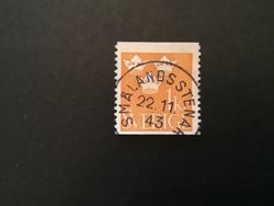 FACIT NR 294 PRAKTSTÄMPLAT SMÅLANDSSTENAR