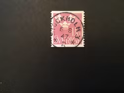 FACIT NR 298 PRAKTSTÄMPLAT STOCKHOLM 3