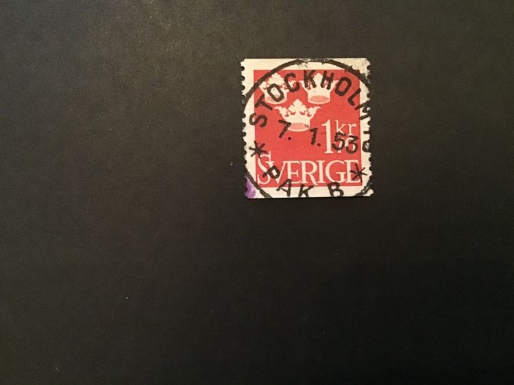 FACIT NR 304 LYXSTÄMPLAT STOCKHOLM