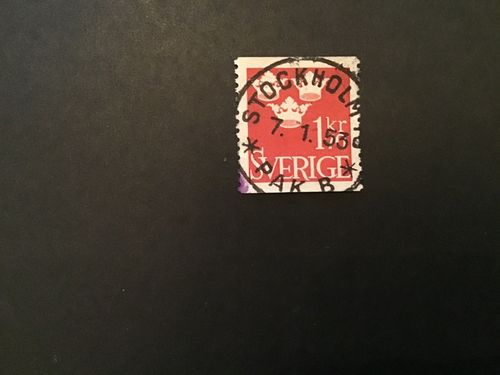 FACIT NR 304 LYXSTÄMPLAT STOCKHOLM