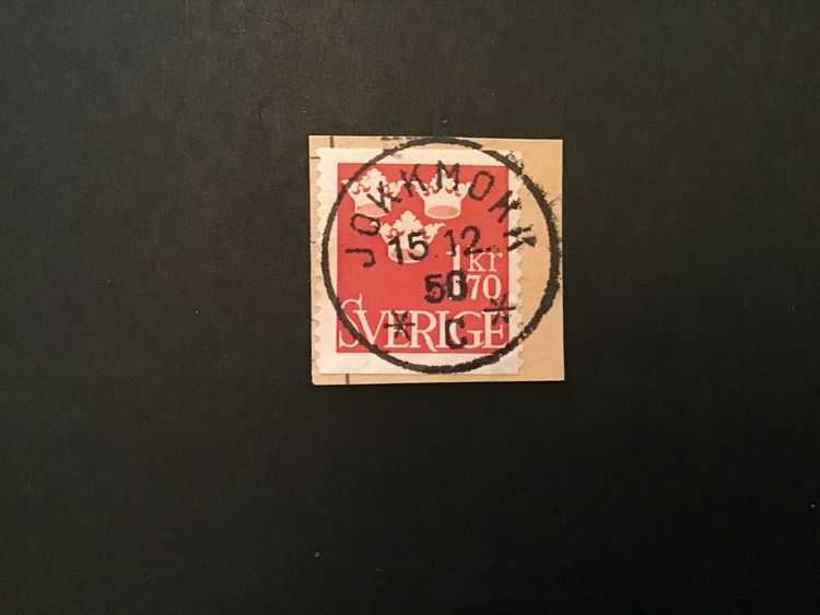 FACIT 304 PÅ KLIPP LYXSTÄMPLAT JOKKMOKK