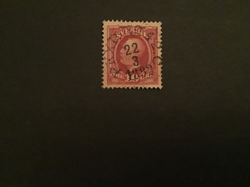 FACIT NR 54 LYXSTÄMPLAT PKXP NO 42 C