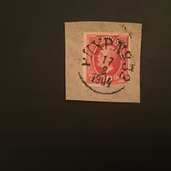 FACIT NR 54 PRAKTSTÄMPLAT PÅ KLIPP PKXP NO 32