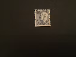 GUSTAF VI ADOLF TYP II facit nr 416 A LYXSTÄMPLAT GÖTEBORG 1