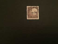 GUSTAF VI ADOLF TYP III facit nr 420 A LYXSTÄMPLAT ESKILSTUNA