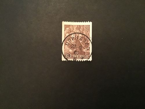 PILO facit nr 522 A praktstämplat UPPHÄRAD