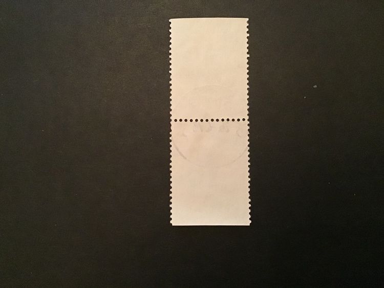 BRUKSFRIMÄRKEN facit nr 613 BB lyxstämplat par GÖTEBORG