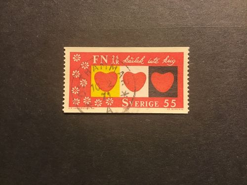 FN 25 ÅR 1970 facit nr 709 A1 lyxstämplat ÖSTHAMMAR
