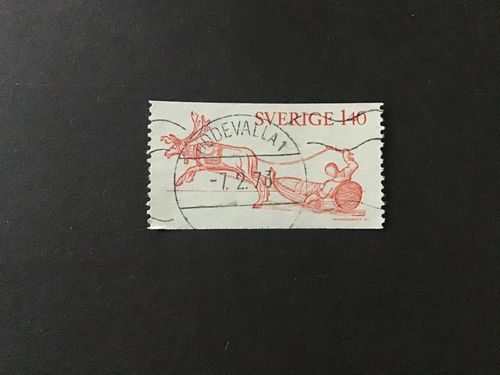LAPONIA 1972 facit nr 777 lyxstämplat UDDEVALLA 1