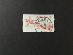 LAPONIA 1972 facit nr 777 praktstämplat GÄVLE 1