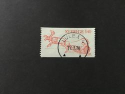 LAPONIA 1972 facit nr 777 praktstämplat LULEÅ 4