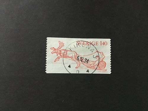 LAPONIA 1972 facit nr 777 praktstämplat KIRUNA 3