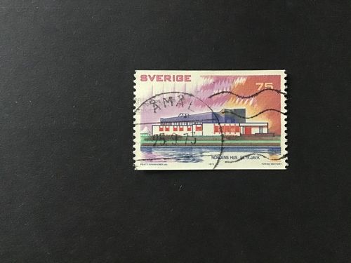 NORDEN III 1973 facit nr 825 praktstämplat ÅMÅL