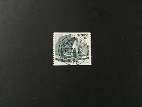 VINDARNAS GROTTA facit nr 953 lyxstämplat STICKHOLM