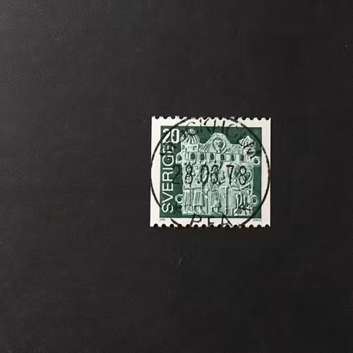 PILGRIMSMÄRKE 1976 facit nr 972 lyxst. STOCKHOLM