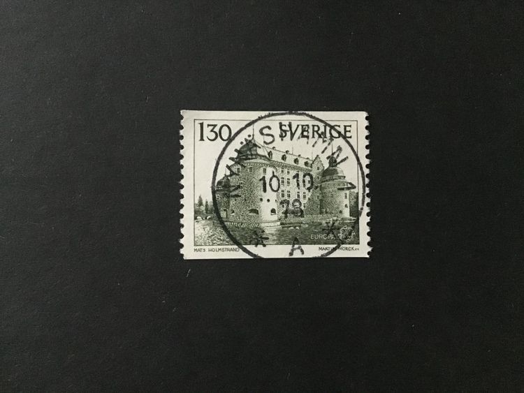 EUROPA VII  facit nr 1031 lyxstämplat NYNÄSHAMN