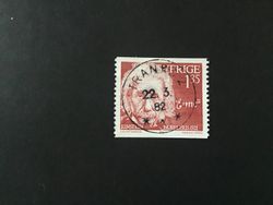 NOBELPRISTAGARE 1921 facit nr 1192 lyxstämplat TRANÅS 2