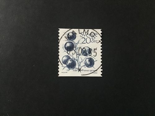 FRUKTER 1983 facit nr 1244 lyxstämplat MALMÖ 1