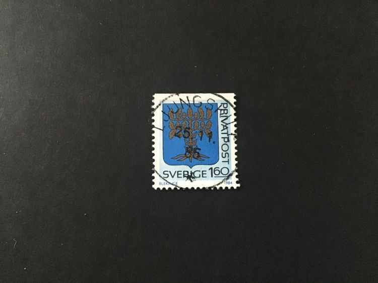 RABATTMÄRKEN VI 1984 facit nr 1296 lyxstämplat LJUNGSKILE