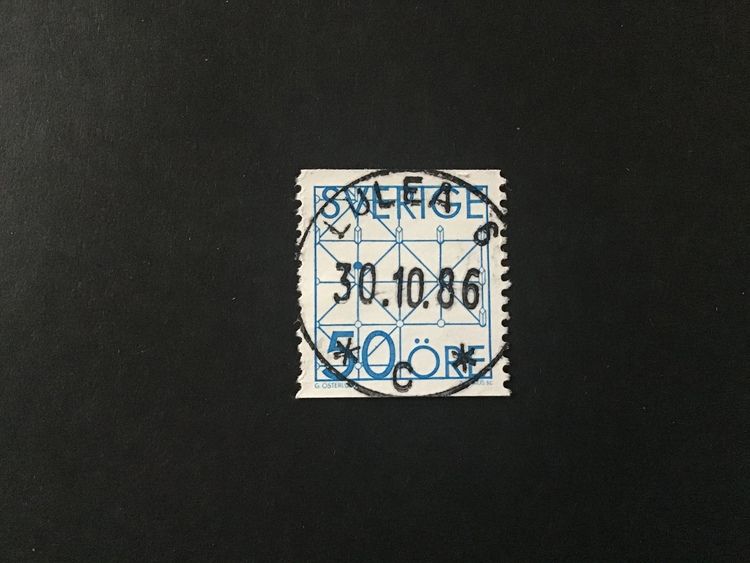 SPEL 1985 facit nr 1371 lyxstämplat LULEÅ 6