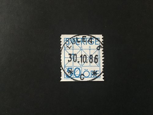 SPEL 1985 facit nr 1371 lyxstämplat LULEÅ 6