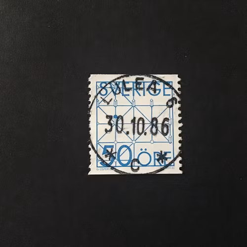 SPEL 1985 facit nr 1371 lyxstämplat LULEÅ 6