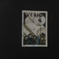 MASSA OCH PAPPER 1990 facit nr 1639 lyxstämplat ÖREBRO 1 P