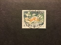 VILDA DJUR 3 1996 facit nr 1942 A lyxstämplat BORÅS 1