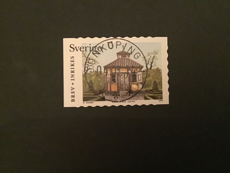 VÅRA LUSTHUS 2003 facit nr 2373 lyxstämplat JÖNKÖPING