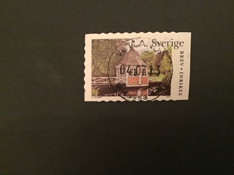 VÅRA LUSTHUS 2003 facit nr 2374 lyxstämplat VETLANDA