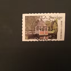 VÅRA LUSTHUS 2003 facit nr 2374 lyxstämplat VETLANDA