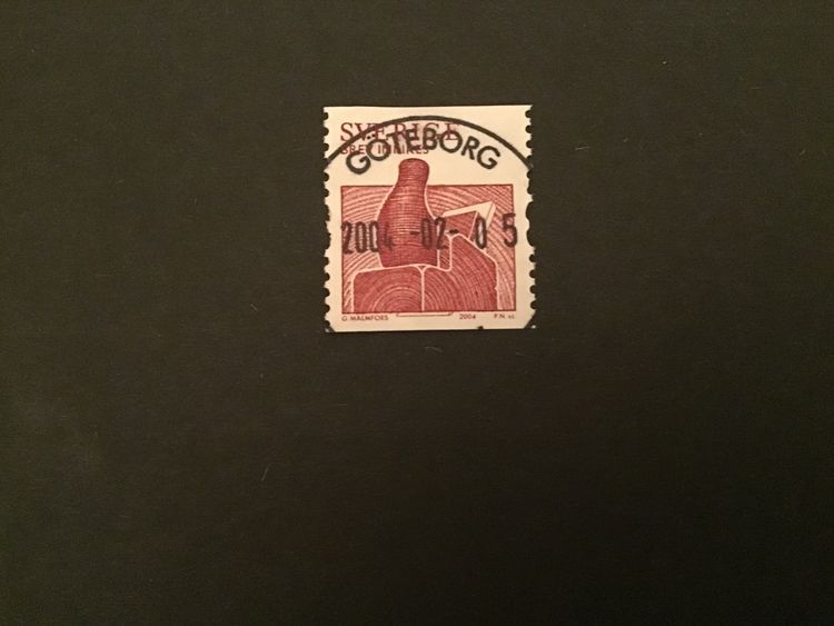 TRÄVERKTYG 2004 facit nr 2403 lyxstämplat GÖTEBORG