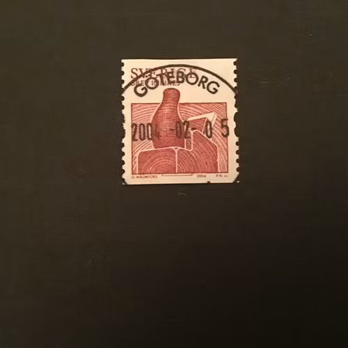 TRÄVERKTYG 2004 facit nr 2403 lyxstämplat GÖTEBORG