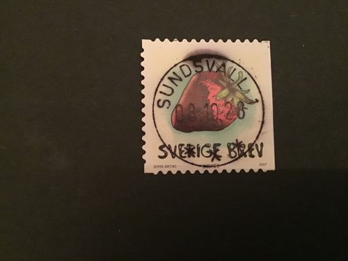 CHOKLAD 2007 facit nr 2614 lyxstämplat SUNDSVALL