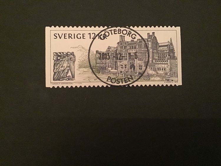 SVENSKA SLOTT 2010 facit nr 2758 lyxstämplat GÖTEBORG