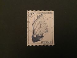 ALLMOGEBÅTAR facit nr 1172 lyxstämplat SOLLENTUNA 1
