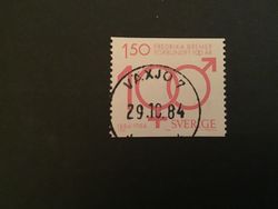 FREDRIKA BREMERFÖRBUNDET facit nr 1309 praktstämplat VÄXJÖ 7