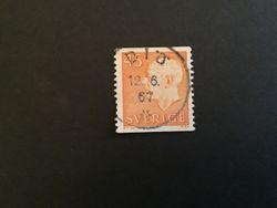 GUSTAF VI ADOLF TYP III facit nr 429 A PRAKTSTÄMPLAT DIÖ