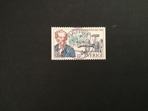 Tekniska nydanare facit nr 977 lyxstämplat Rättvik