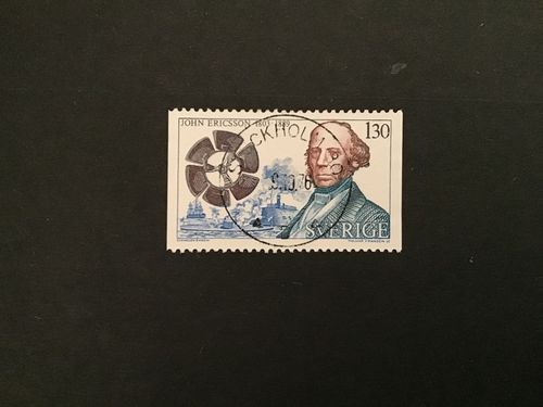 Tekniska nydanare facit nr 976 lyxstämplat Stockholm 80 1976