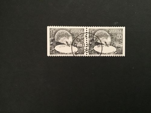Igelkott facit nr 940 BB lyxstämplat par Stockholm