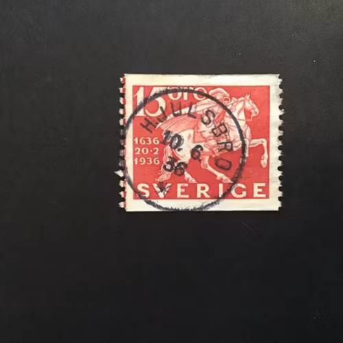 Postverket facit nr 248 A Praktstämplat HJULSBRO