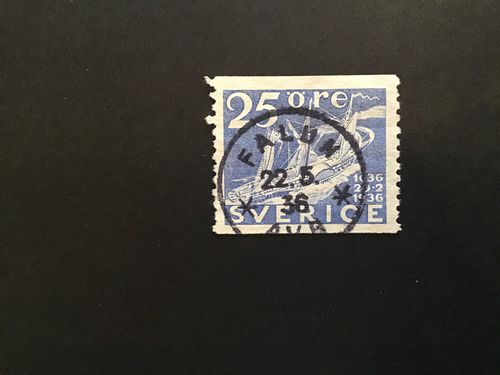 Postverket facit nr 250 praktstämplat FALUN